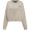 Women’s NFL Los Angeles Chargers Neutral Fleece Crewneck (Taupe) by Pro Standard(Taupe)