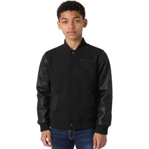 Pro Standard Little Boys NFL Classic Varsity Jacket(Jet Black)