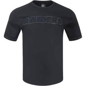 Pro Standard Mens NFL Classic Short Sleeve Tee(Black)
