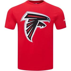 Pro Standard Mens NFL Mashup Cotton Single Short Sleeve Tee(Red)