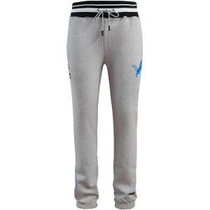 Pro Standard Mens NFL Script Tail Sweatpant(Heather Gray/Black)