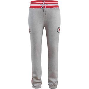 Pro Standard Mens NFL Script Tail Sweatpant(Heather Gray/Red)