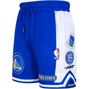 Pro Standard NBA Mens Mens NBA DIY Pick Stitch Cotton Double Knit Athletic Short(Royal Blue)
