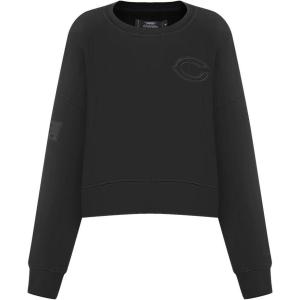 Women’s NFL Los Angeles Chargers Neutral Fleece Crewneck (Taupe) by Pro Standard(Black)