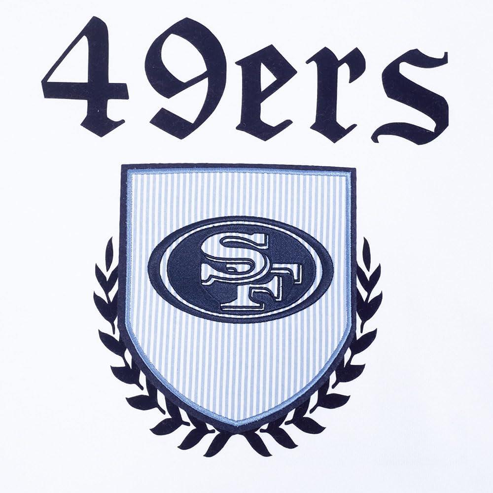 image:imagePro Standard Mens NFL Country Club Fleece Crewneck SweatshirtWhite