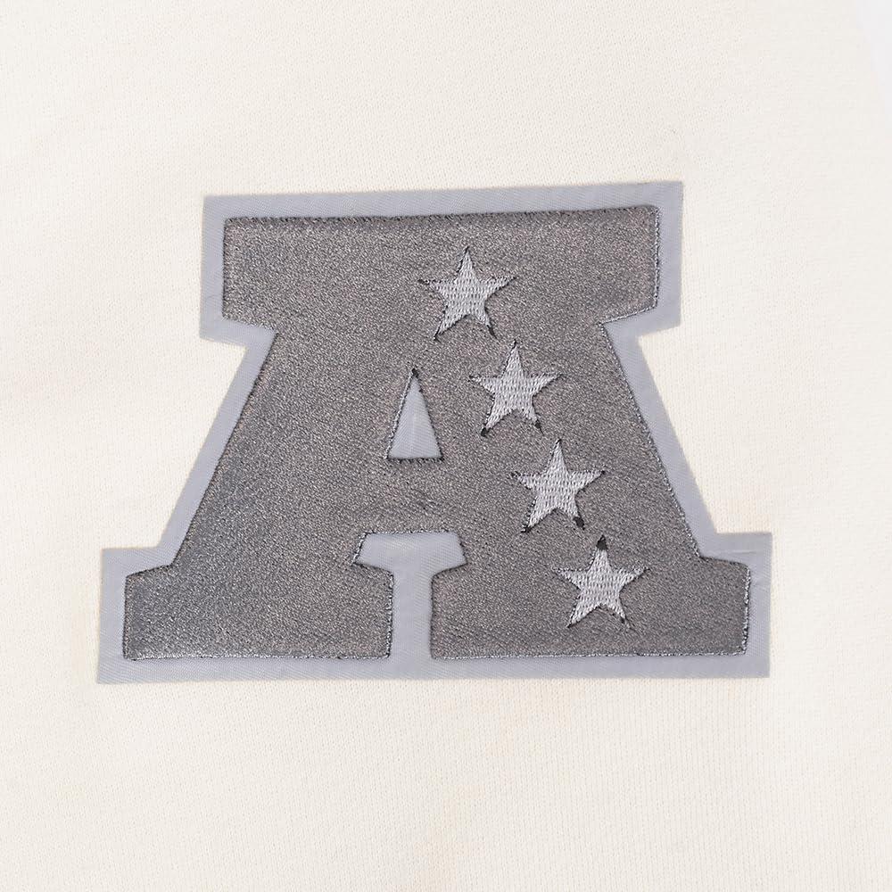 image:imagePro Standard Mens NFL Reverse French Terry Brushed Back French Terry Crewneck SweatshirtOffwhite