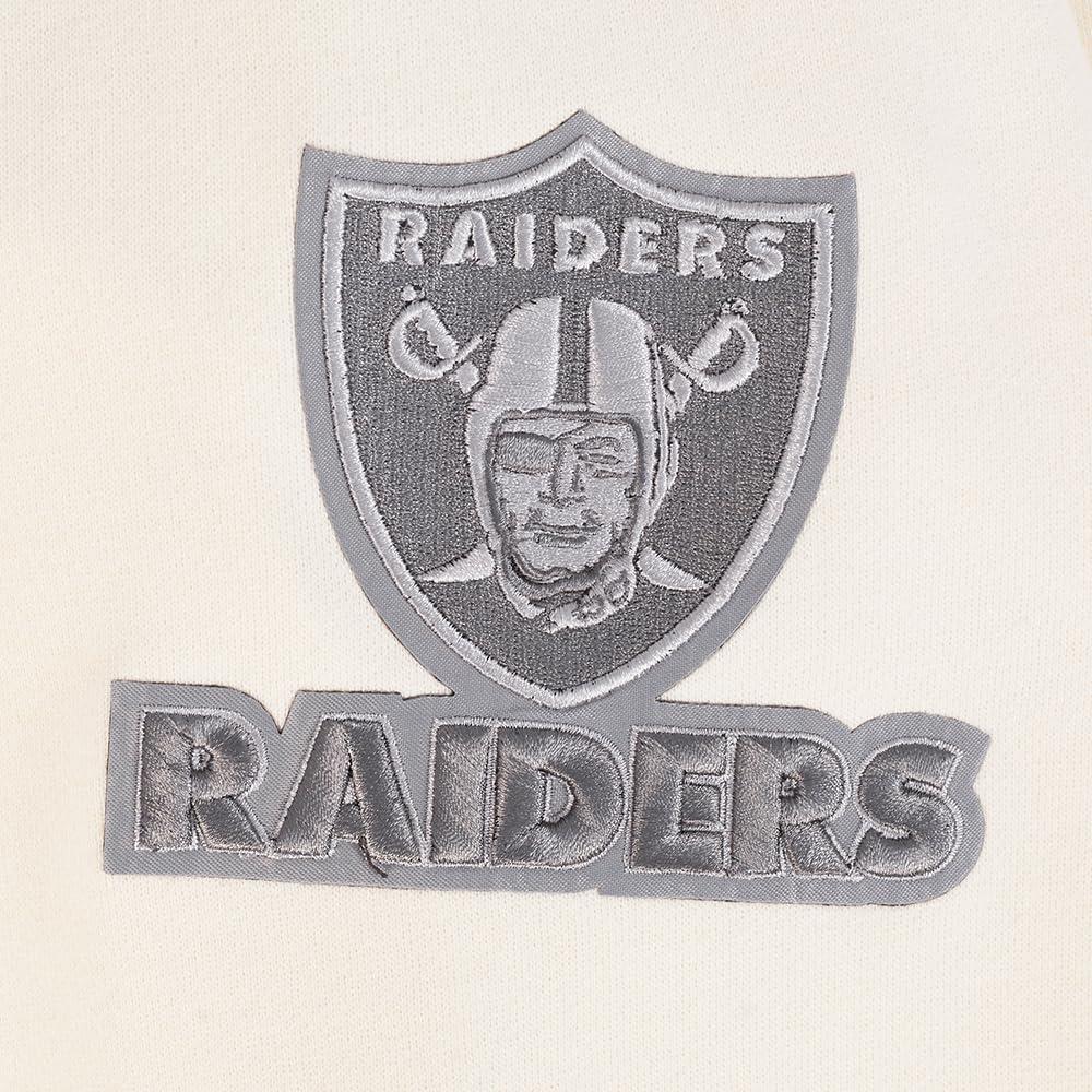 image:imagePro Standard Mens NFL Reverse French Terry Brushed Back French Terry Crewneck SweatshirtOffwhite