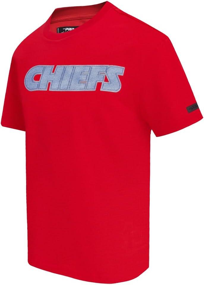 image:imagePro Standard Mens NFL Varsity Blues Short Sleeve Tee LinenRed