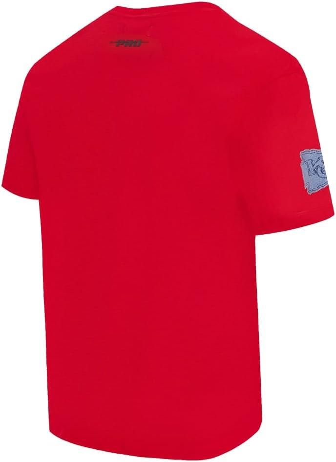 image:imagePro Standard Mens NFL Varsity Blues Short Sleeve Tee LinenRed