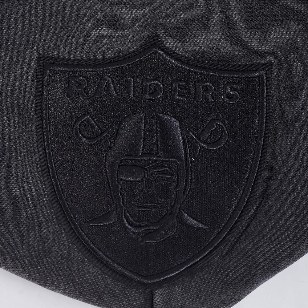 image:imagePro Standard Mens NFL Washed Classic Pull Over HoodieWashed Black