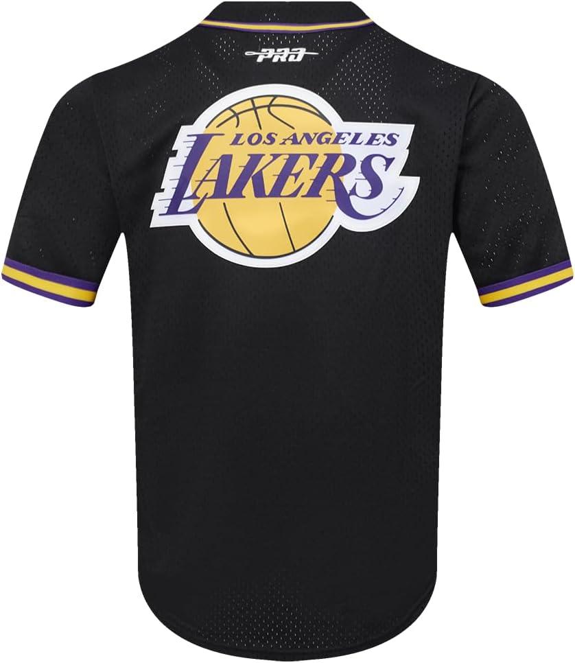 image:imagePro Standard NBA Mens Mens NBA Los Angeles Lakers Classic Player Mesh Down TopBlack