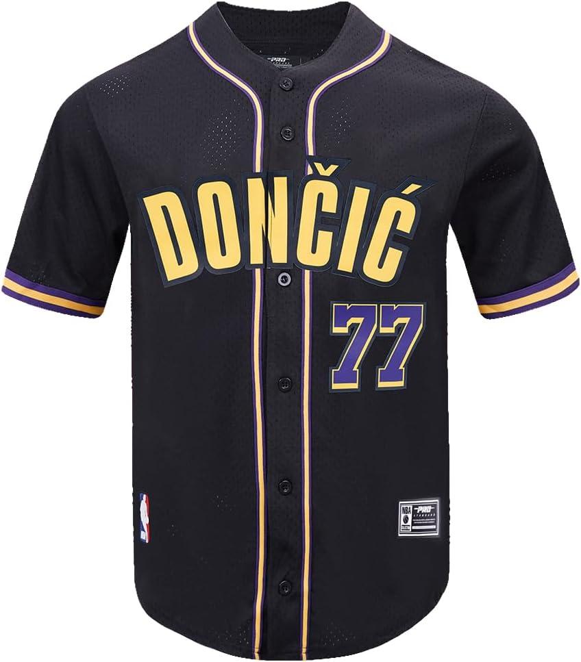 image:imagePro Standard NBA Mens Mens NBA Los Angeles Lakers Classic Player Mesh Down TopBlack