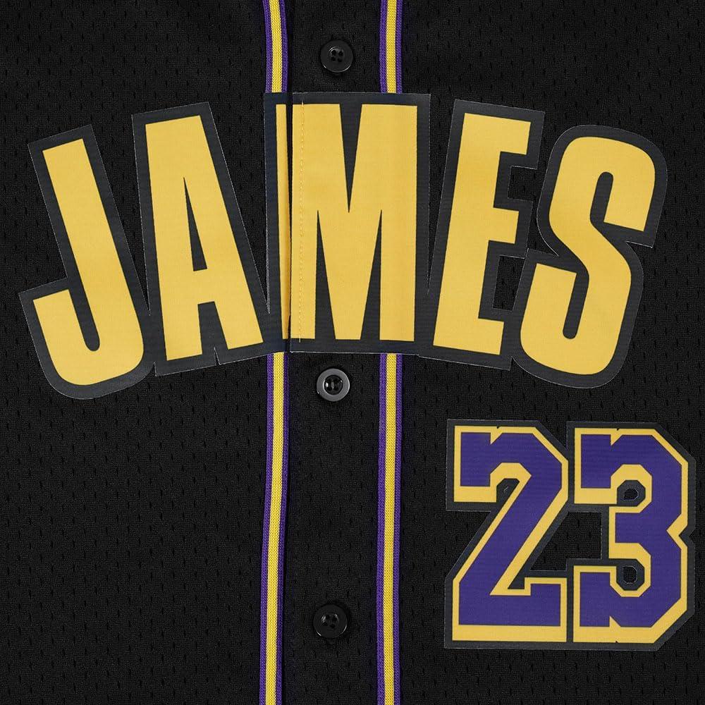 image:imagePro Standard NBA Mens Mens NBA Los Angeles Lakers Classic Player Mesh Down TopBlack