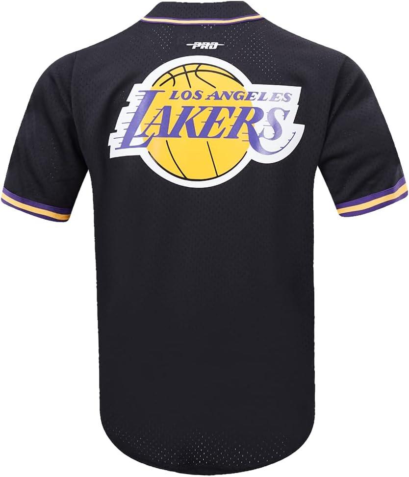image:imagePro Standard NBA Mens Mens NBA Los Angeles Lakers Classic Player Mesh Down TopBlack