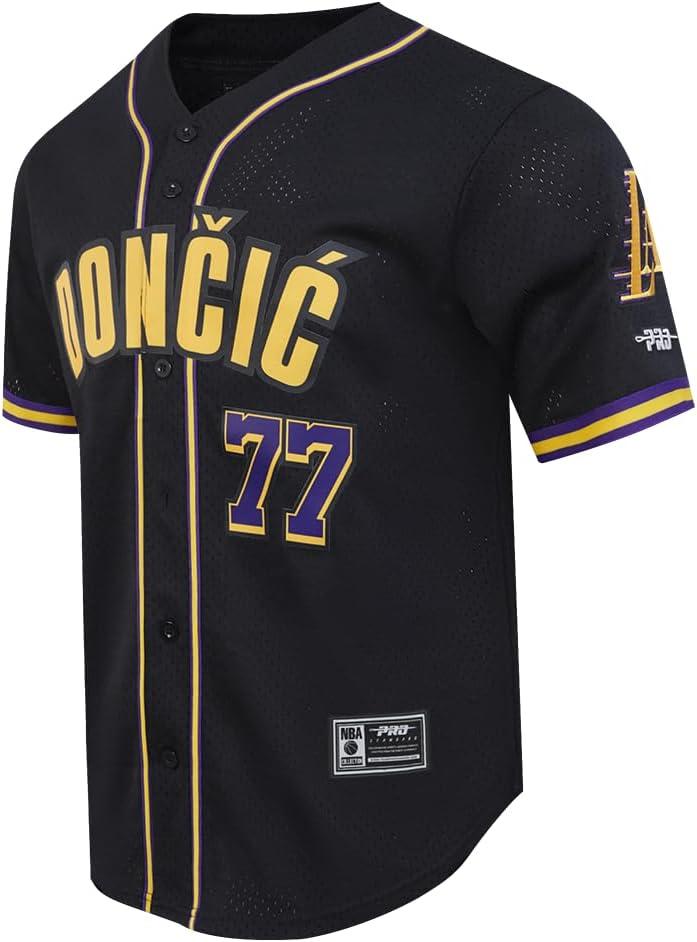 image:imagePro Standard NBA Mens Mens NBA Los Angeles Lakers Classic Player Mesh Down TopBlack