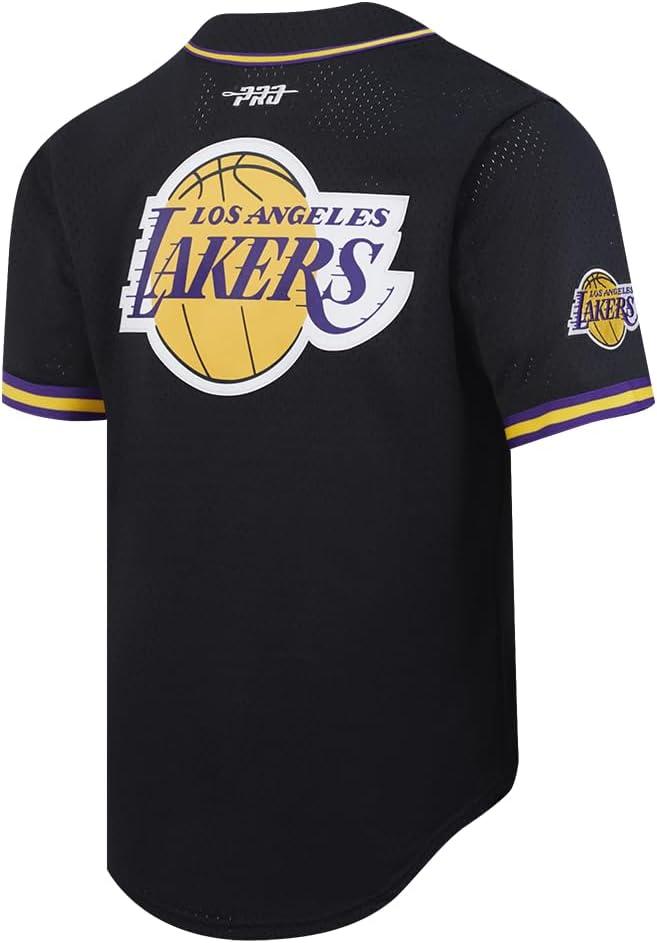 image:imagePro Standard NBA Mens Mens NBA Los Angeles Lakers Classic Player Mesh Down TopBlack