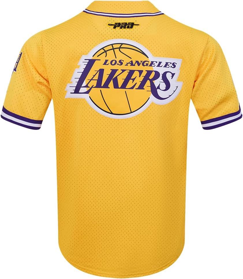 image:imagePro Standard NBA Mens Mens NBA Los Angeles Lakers Classic Player Mesh Down TopTeam Color