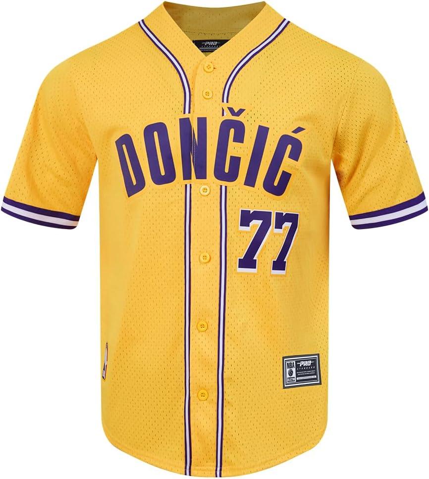 image:imagePro Standard NBA Mens Mens NBA Los Angeles Lakers Classic Player Mesh Down TopTeam Color