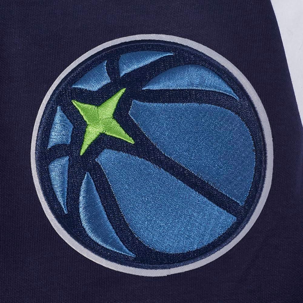 image:imagePro Standard NBA mens Mens Nba Minnesota Timberwolves Classic Player Cotton Double Knit Pull Over HoodieTeam Color