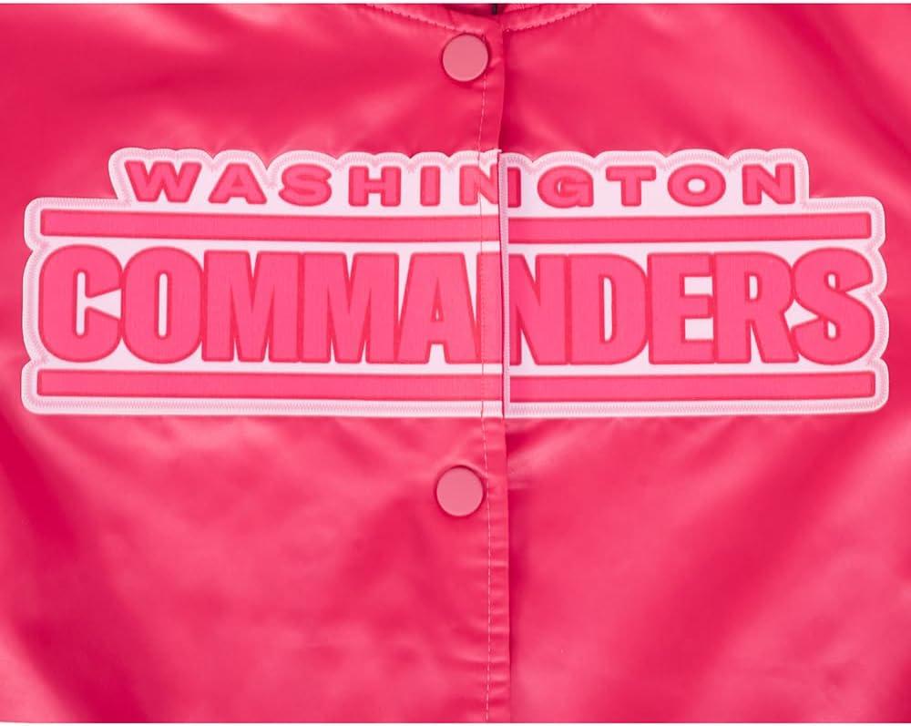 image:imageWomens NFL Classic Triple Pink Satin JacketPurple