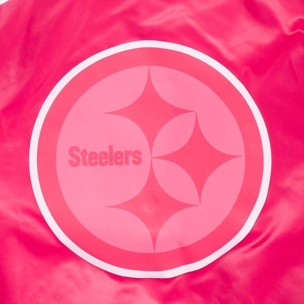 image:imageWomens NFL Classic Triple Pink Satin JacketPurple