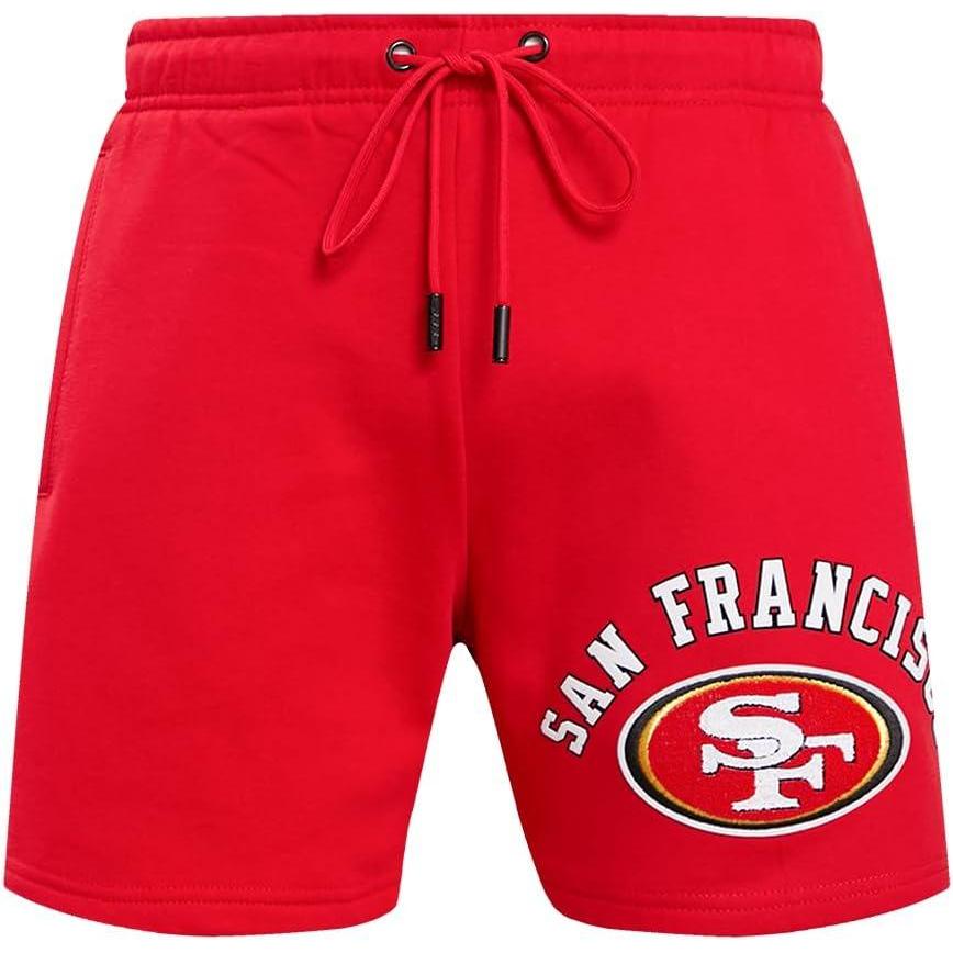 image:imagePro Standard Mens NFL Classic Bristle Fleece ShortRed