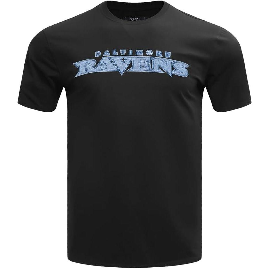 image:imagePro Standard Mens NFL Varsity Blues Short Sleeve Tee LinenBlack