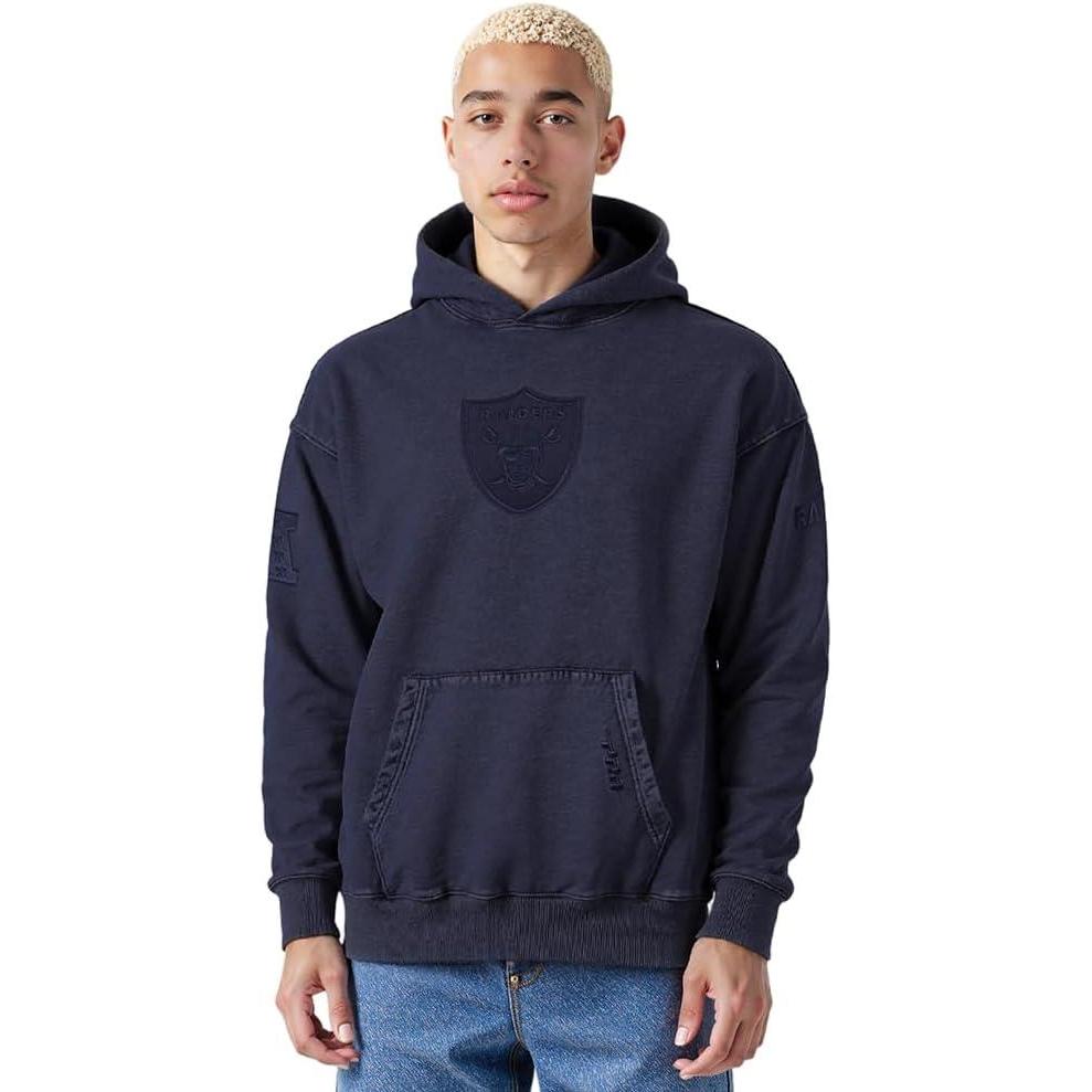 image:imagePro Standard Mens NFL Washed Classic Pull Over HoodieWashed Midnight Navy