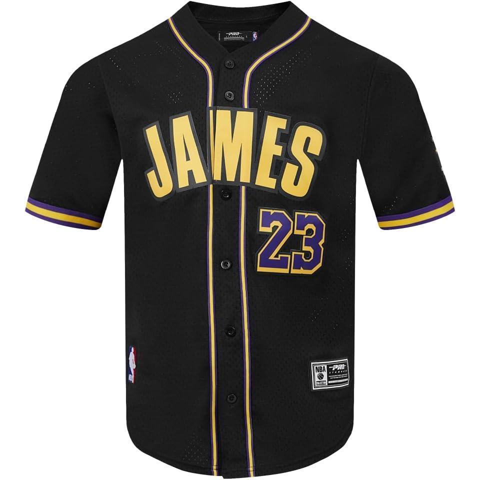 image:imagePro Standard NBA Mens Mens NBA Los Angeles Lakers Classic Player Mesh Down TopBlack