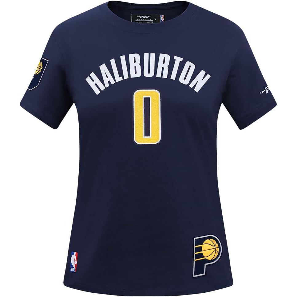 image:imagePro Standard NBA Womens Womens NBA Indiana Pacers Classic Player Cotton Short Sleeve Slim TeeTeam Color