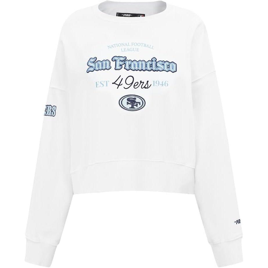 image:imagePro Standard Womens NFL Country Club Crewneck SweatshirtWhite