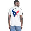 Houston Texans Classic Mesh Men’s Striped Tee (White/Black) by Pro Standard(White/Black)
