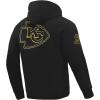 Mens NFL Black&Gold Varsity Jacket(Black)