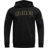 Mens NFL Black&Gold Varsity Jacket(Black)