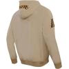 Pro Standard Mens NBA Classic Wind Suit Woven Full Zip Hoodie(Khaki)