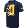 Pro Standard Mens NBA Mash Up Cotton Short Sleeve Tee(Midnight Navy)