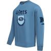 Pro Standard Mens NFL Country Club Fleece Crewneck Sweatshirt(Blue)