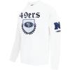 Pro Standard Mens NFL Country Club Fleece Crewneck Sweatshirt(White)