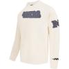 Pro Standard Mens NFL Reverse French Terry Brushed Back French Terry Crewneck Sweatshirt(Off-white)