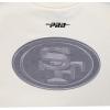 Pro Standard Mens NFL Reverse French Terry Brushed Back French Terry Crewneck Sweatshirt(Off-white)