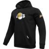 Pro Standard Mens NHL Split Logo Cotton Double Knit Full Zip Hoodie(Black)