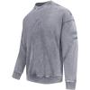 Pro Standard Mens NHL Split Logo Cotton Double Knit Full Zip Hoodie(Washed Grey)