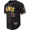 Pro Standard NBA Mens Mens NBA Los Angeles Lakers Classic Player Mesh Down Top(Black)