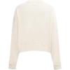 Pro Standard NBA womens Womens Nba Los Angeles Lakers Neutrals Player Brushed Back French Terry Crewneck Sweatshirt(Eggshell)