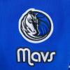 Pro Standard NBA womens Womens Nba Mash Up Brushed Back French Terry Crewneck Sweatshirt(Royal Blue)