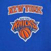 Pro Standard NBA womens Womens Nba Mash Up Brushed Back French Terry Crewneck Sweatshirt(Royal/Orange/Royal)
