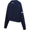 Pro Standard Womens NFL Country Club Crewneck Sweatshirt(Midnight Navy)