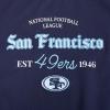 Pro Standard Womens NFL Country Club Crewneck Sweatshirt(Midnight Navy)