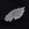 Pro Standard Womens NFL Reverse French Terry Fleece Cropped Full Zip Hoodie(Black)