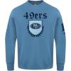 Pro Standard Mens NFL Country Club Fleece Crewneck Sweatshirt(Blue)
